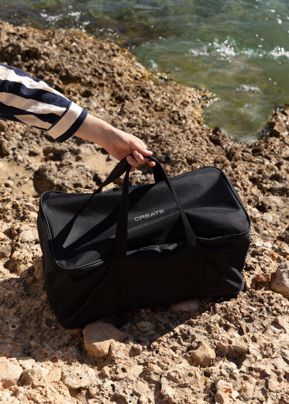 CREATE - BBQ COMPACT - Barbecue portatile a carbone a basse emissioni di fumo