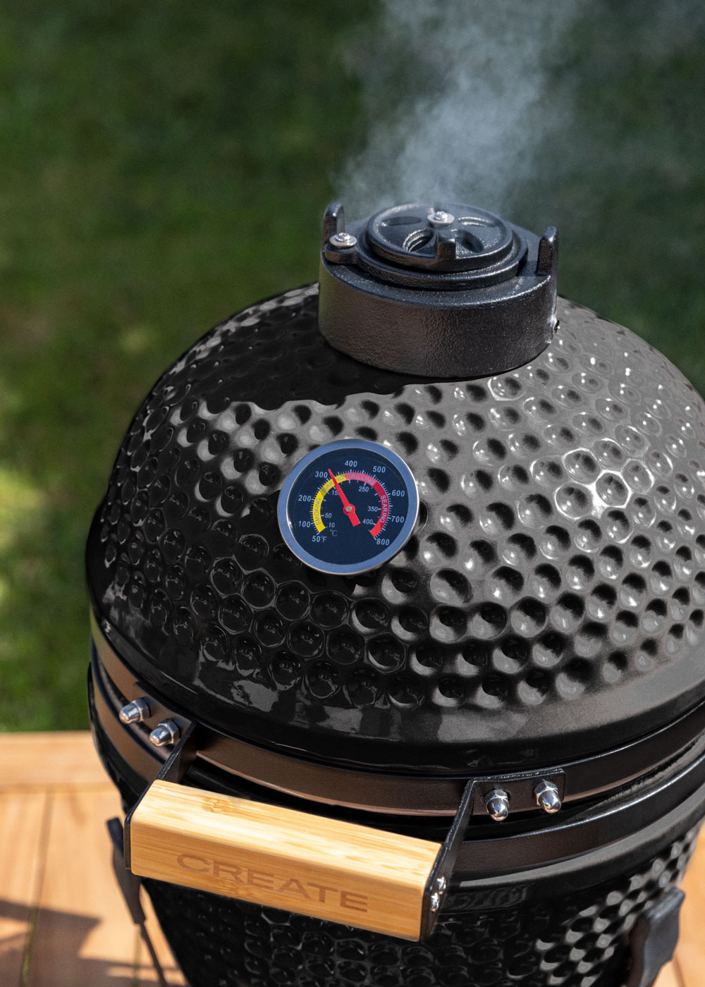 CREATE - BBQ KAMADO - Barbecue affumicatore in ceramica