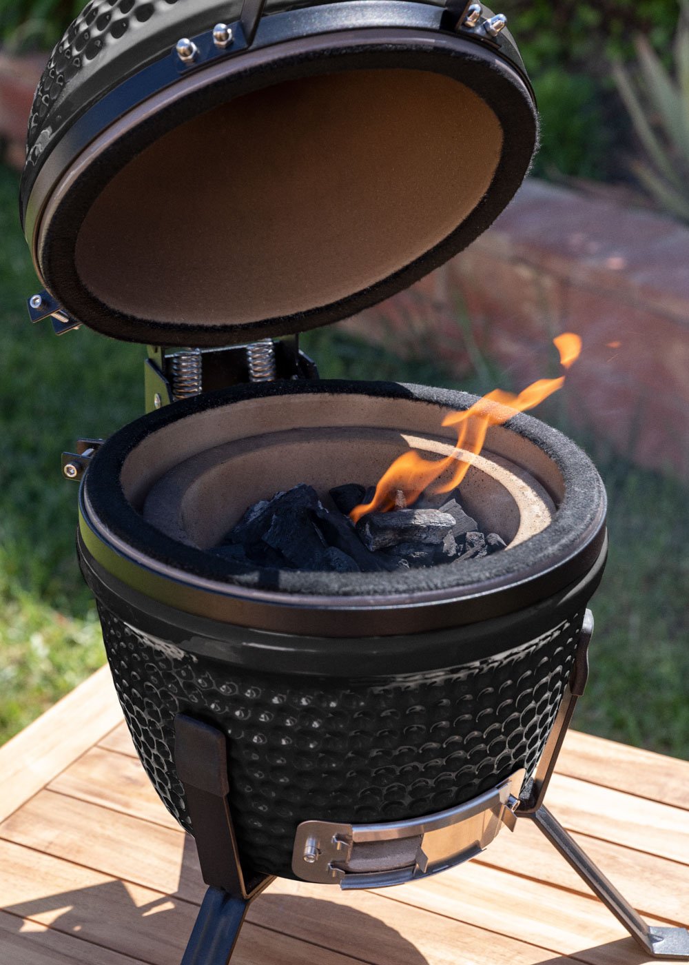 CREATE - BBQ KAMADO - Barbecue affumicatore in ceramica