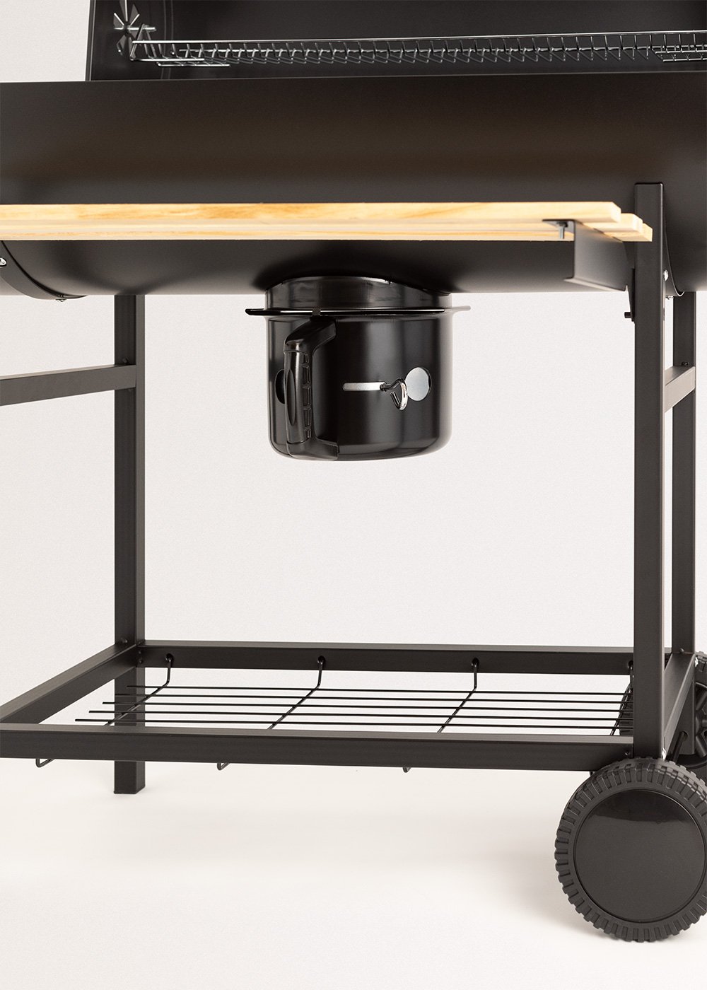 CREATE - BBQ SMOKEY - Barbecue affumicatore a carbone con ruote