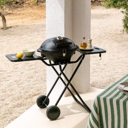 CREATE - BBQ SURFACE 2 IN 1 - Barbecue elettrico pieghevole con corpo rimovibile