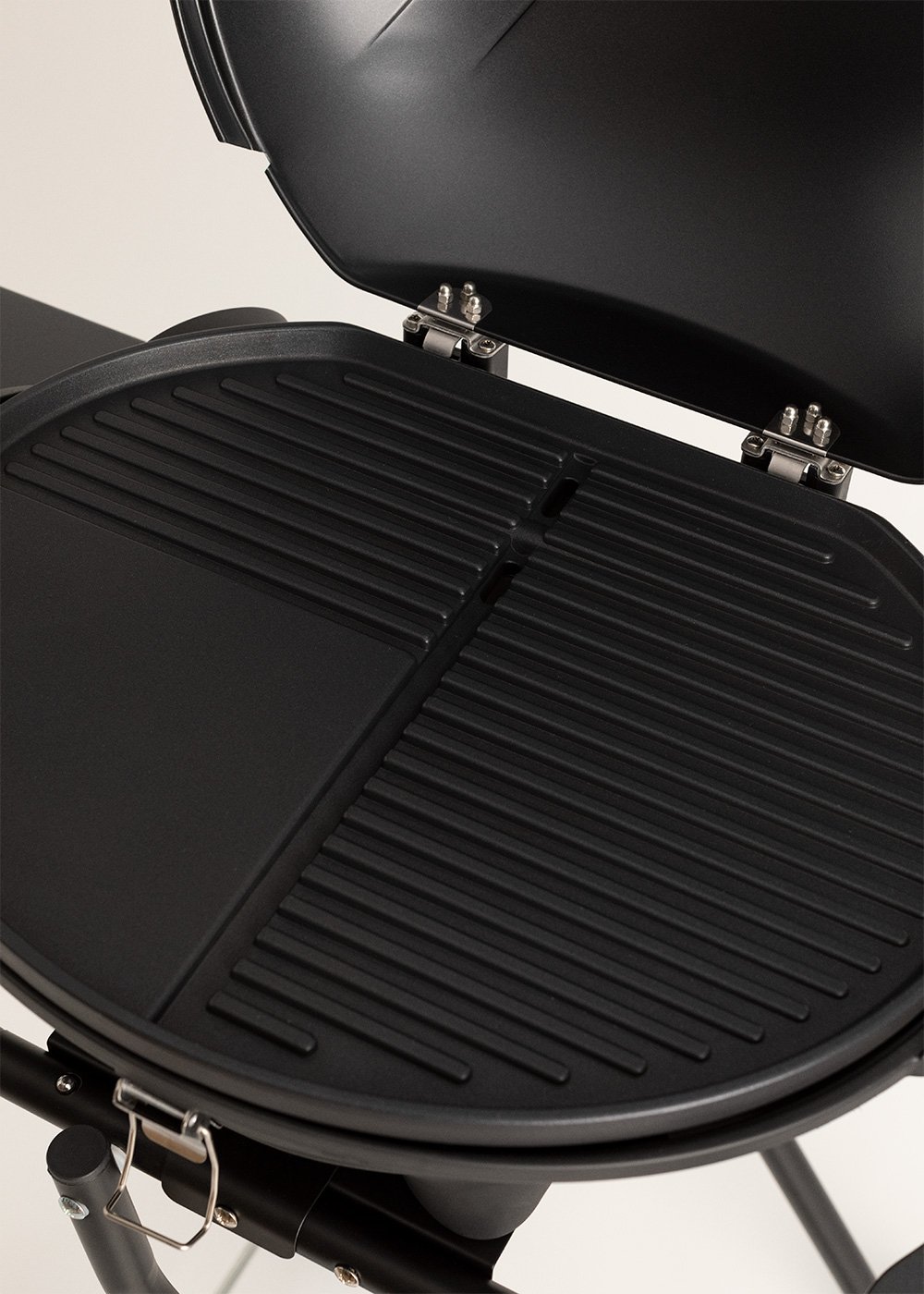 CREATE - BBQ SURFACE 2 IN 1 - Barbecue elettrico pieghevole con corpo rimovibile