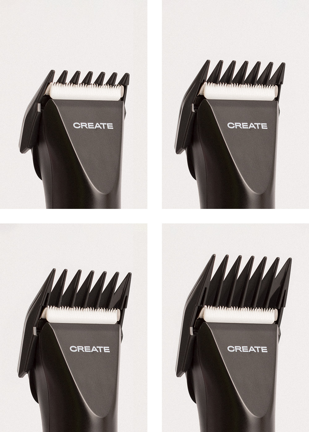 CREATE - CLIPPER EASY - Tagliacapelli e rasoio senza filo