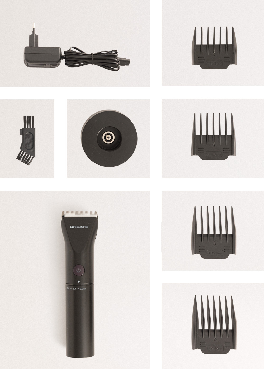 CREATE - CLIPPER EASY - Tagliacapelli e rasoio senza filo