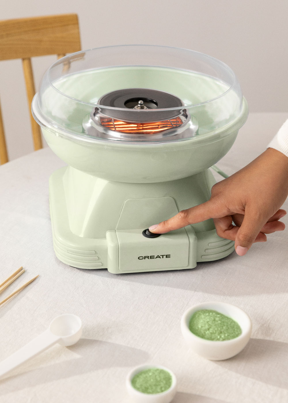 CREATE - COTTON CANDY MAKER - Macchina per zucchero filato