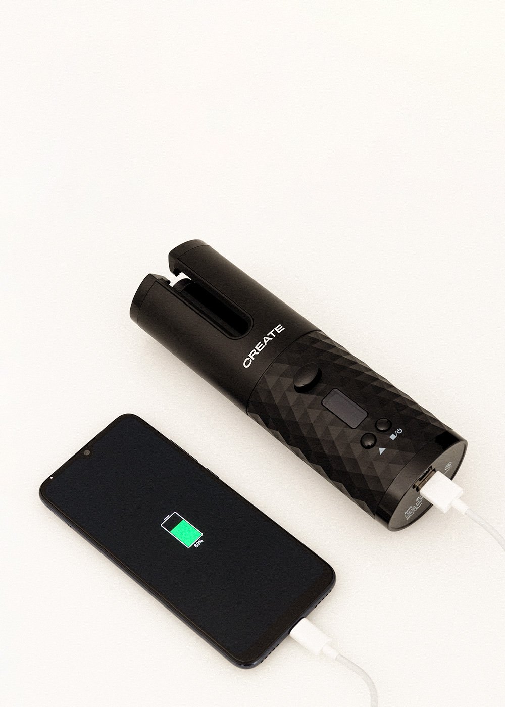 CREATE - CURLER TOURMALINE - Arricciacapelli portatile senza filo