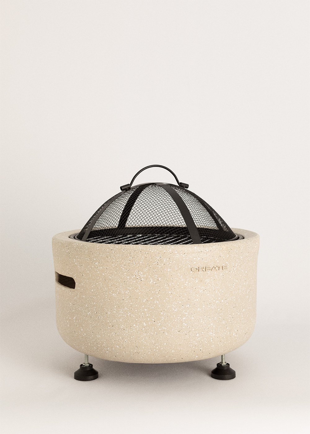CREATE - FIRE BOWL GRILL - Braciere da esterno con grill