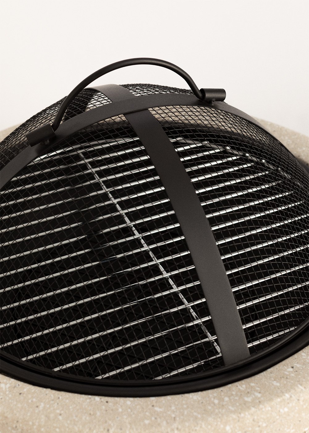 CREATE - FIRE BOWL GRILL - Braciere da esterno con grill