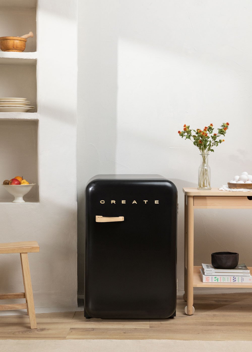 CREATE - FRIDGE RETRO 107L - Frigorifero in stile retrò