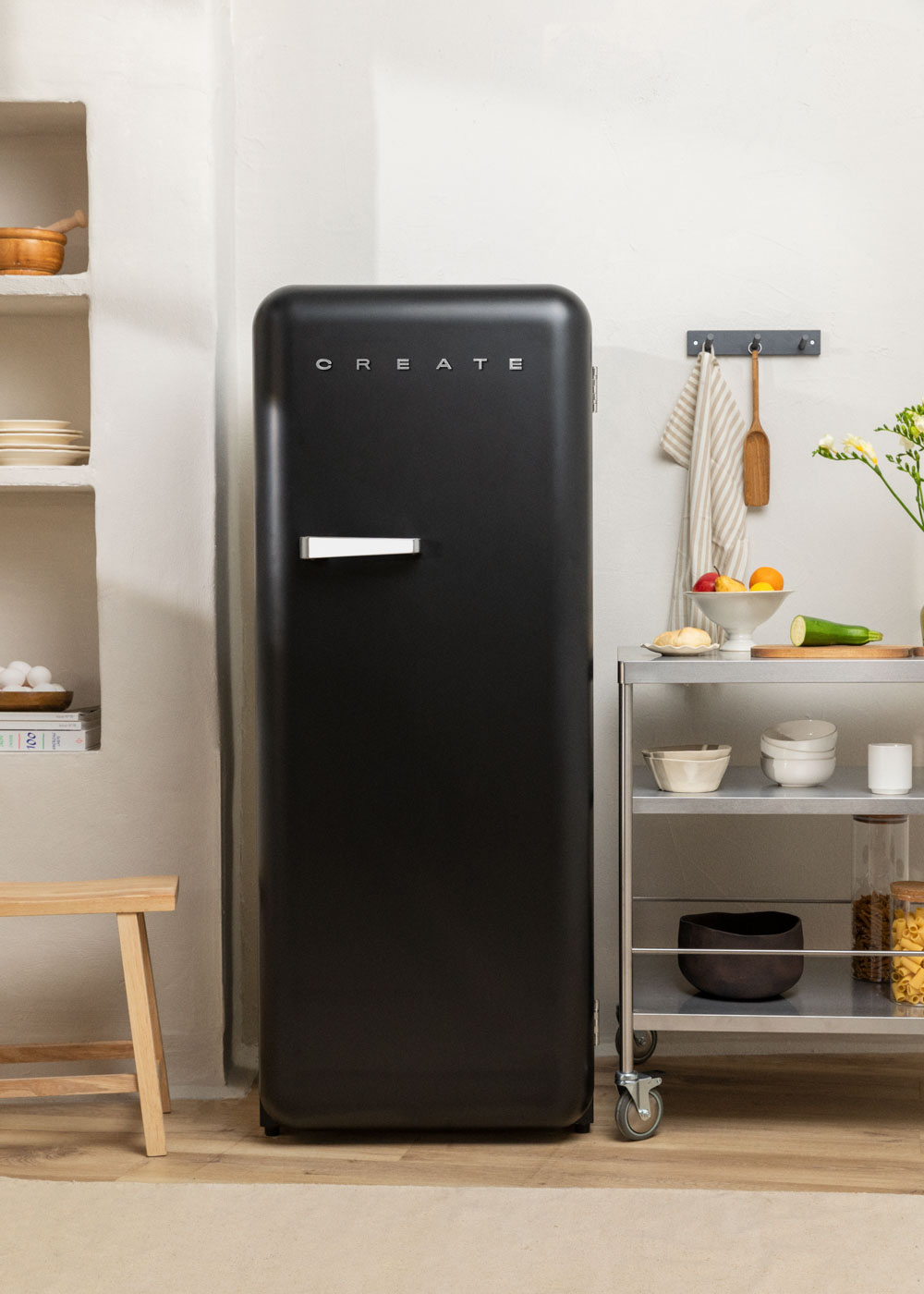 CREATE - FRIDGE RETRO 281L - Frigorifero in stile retrò