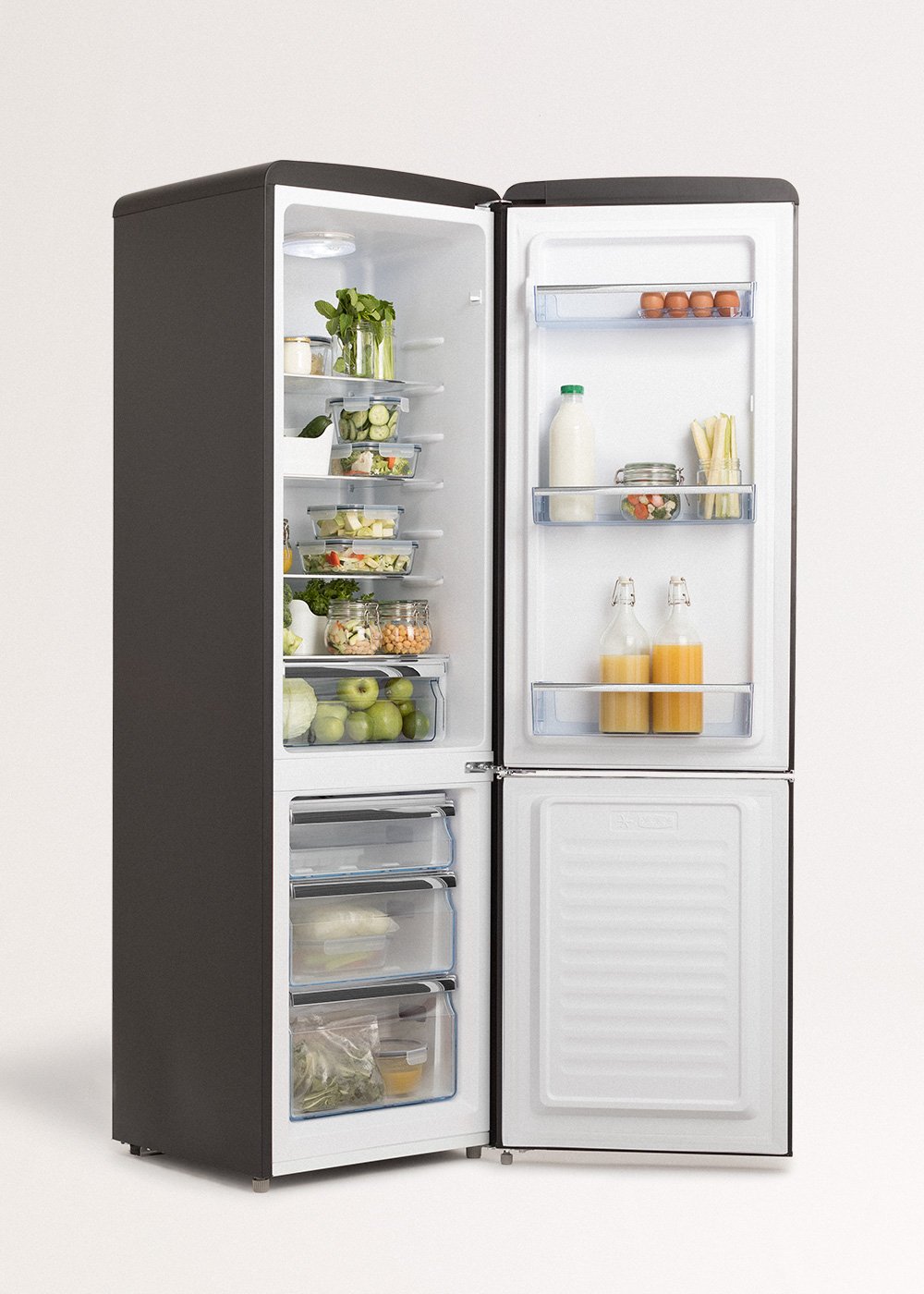 CREATE - FRIDGE STYLANCE 244L - Frigorifero combinato in stile retrò