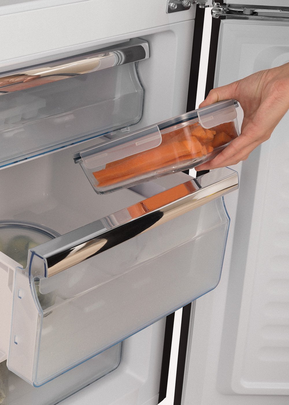 CREATE - FRIDGE STYLANCE 244L - Frigorifero combinato in stile retrò