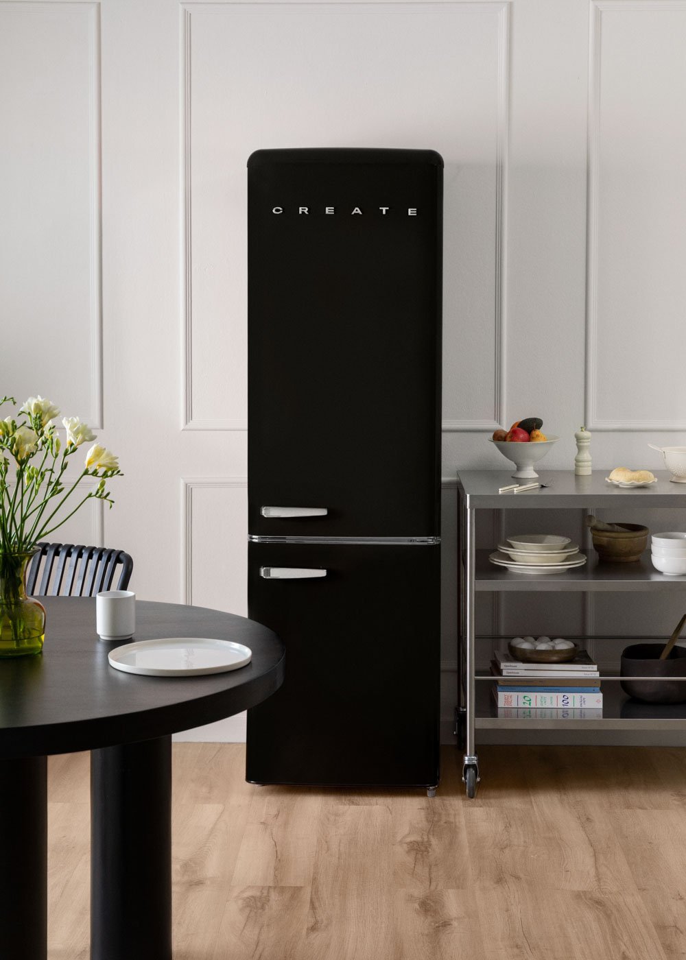 CREATE - FRIDGE STYLANCE 244L - Frigorifero combinato in stile retrò