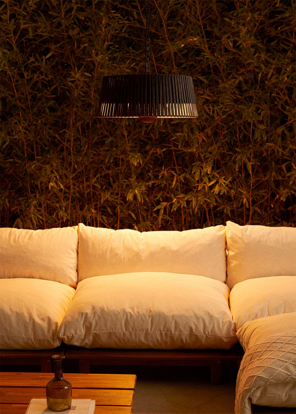 CREATE - HANGING HEATER - Lampada e stufa alogena a infrarossi da 1800W