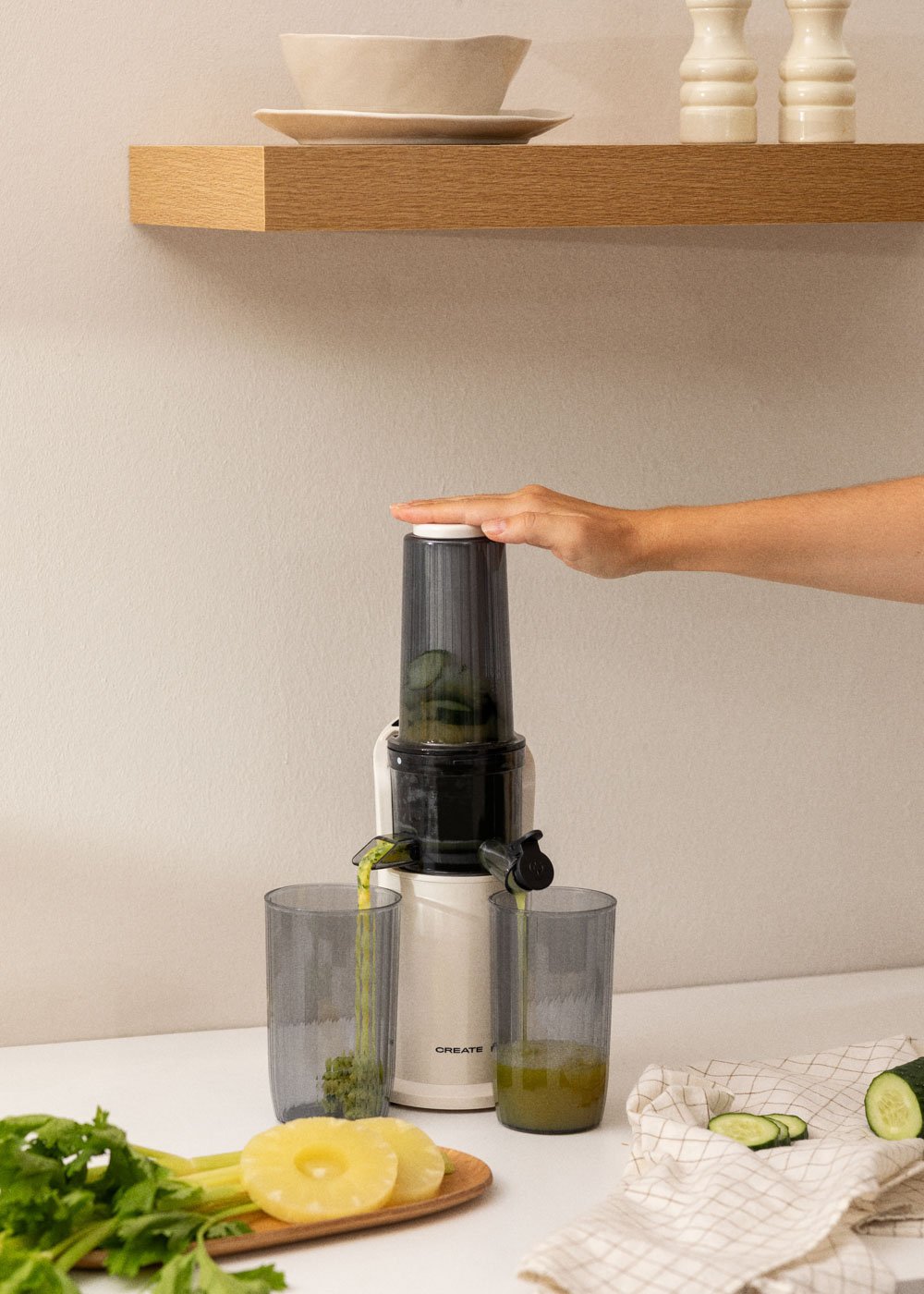 CREATE - JUICER SLOW MINI - Estrattore a estrazione lenta 150W