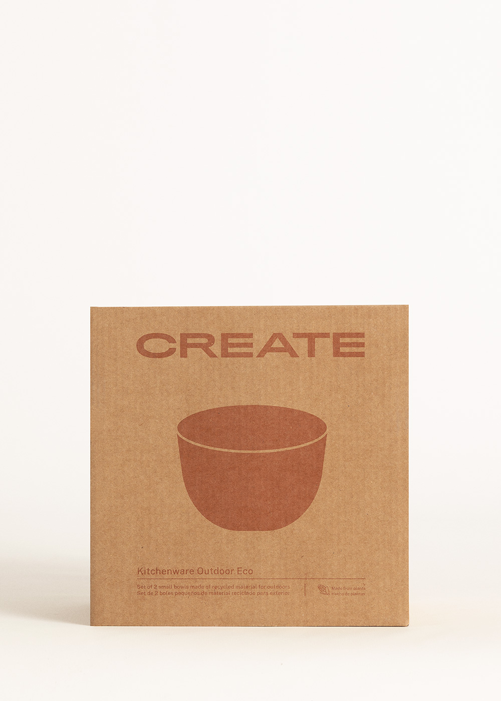 CREATE - KITCHENWARE OUTDOOR ECO - Set di 2 ciotole piccole da esterno