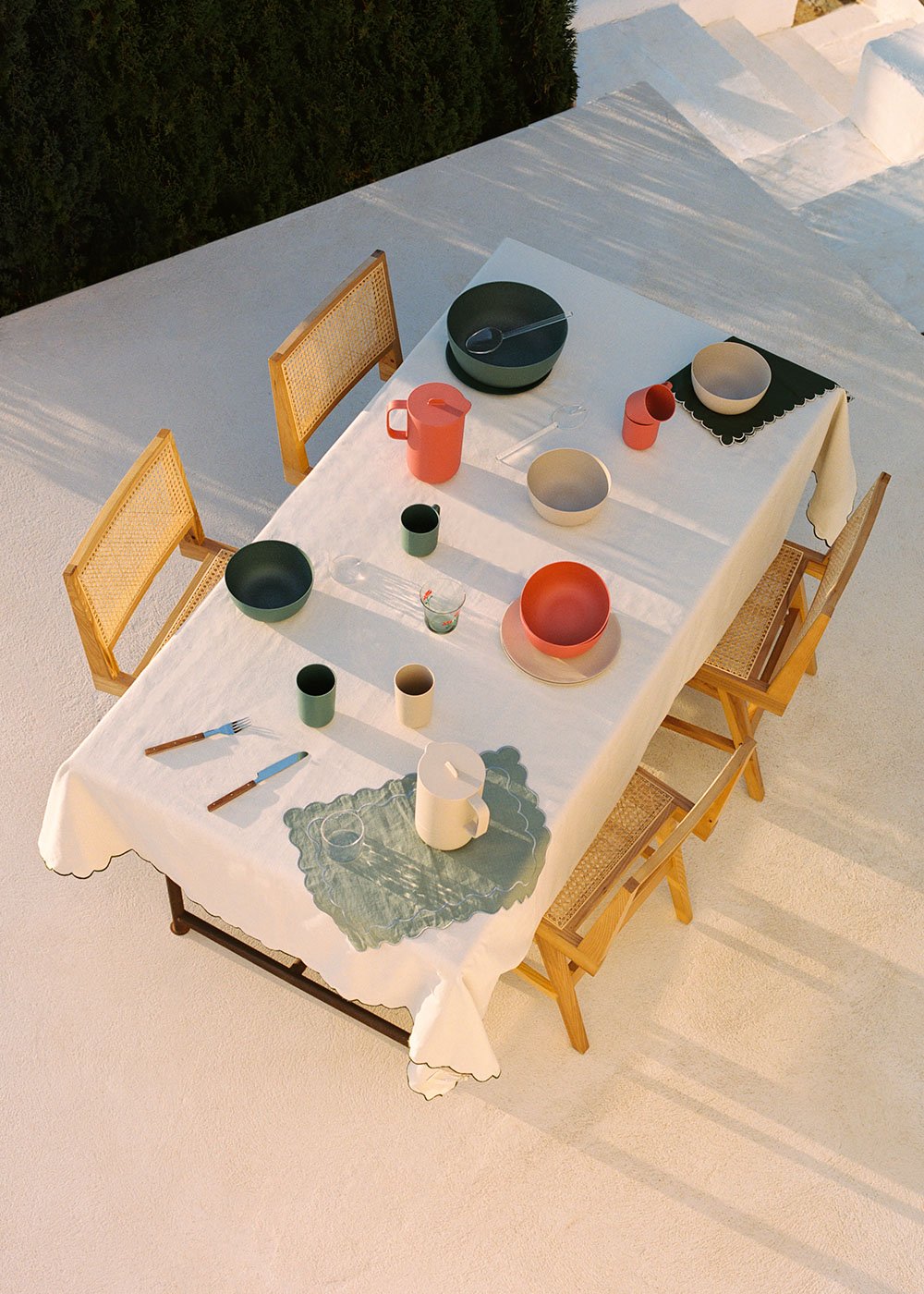 CREATE - KITCHENWARE OUTDOOR ECO - Set di brocca da 2 L e 4 bicchieri da 500 ml