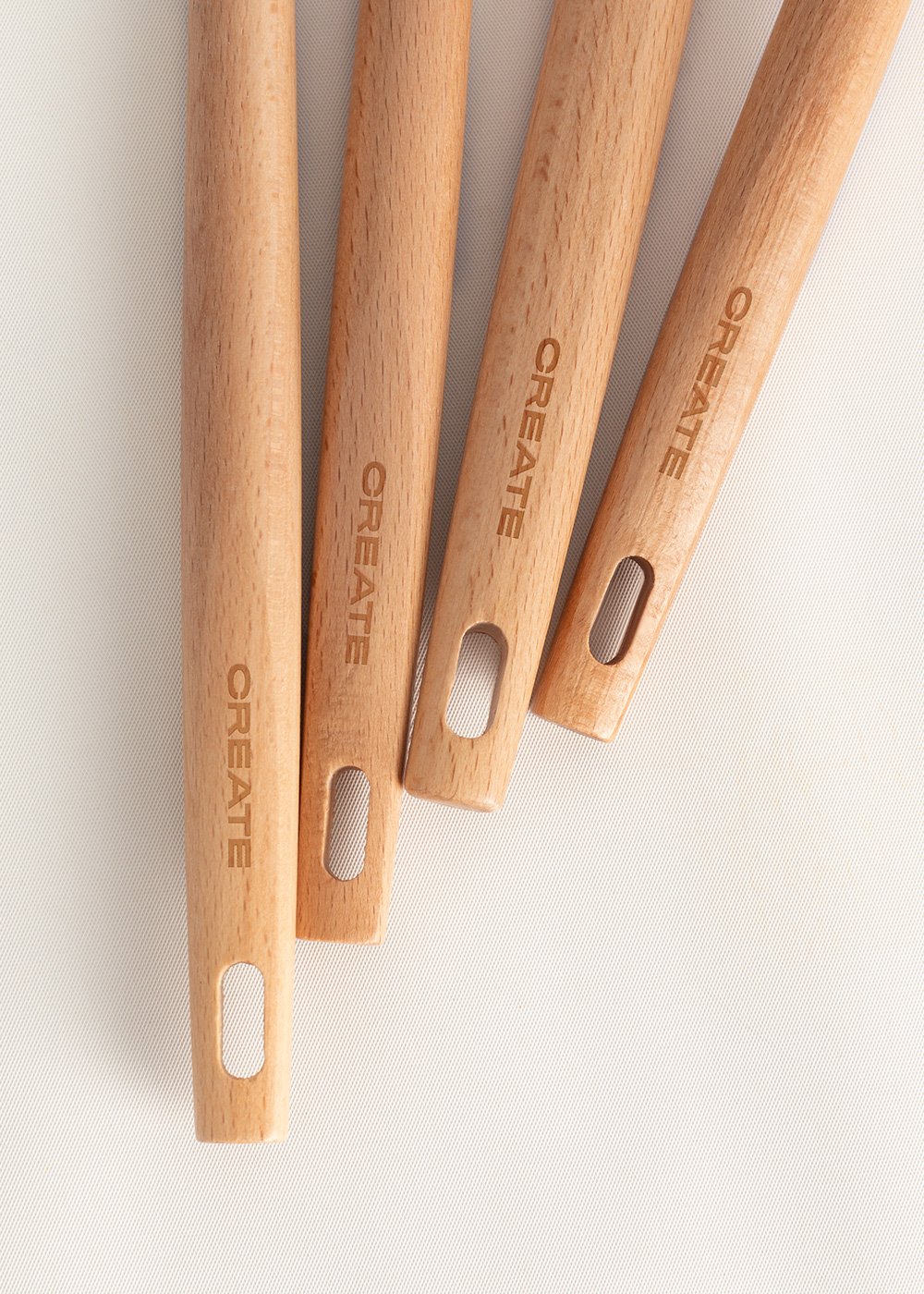 CREATE - KITCHENWARE STUDIO - Utensili da cucina in legno e silicone