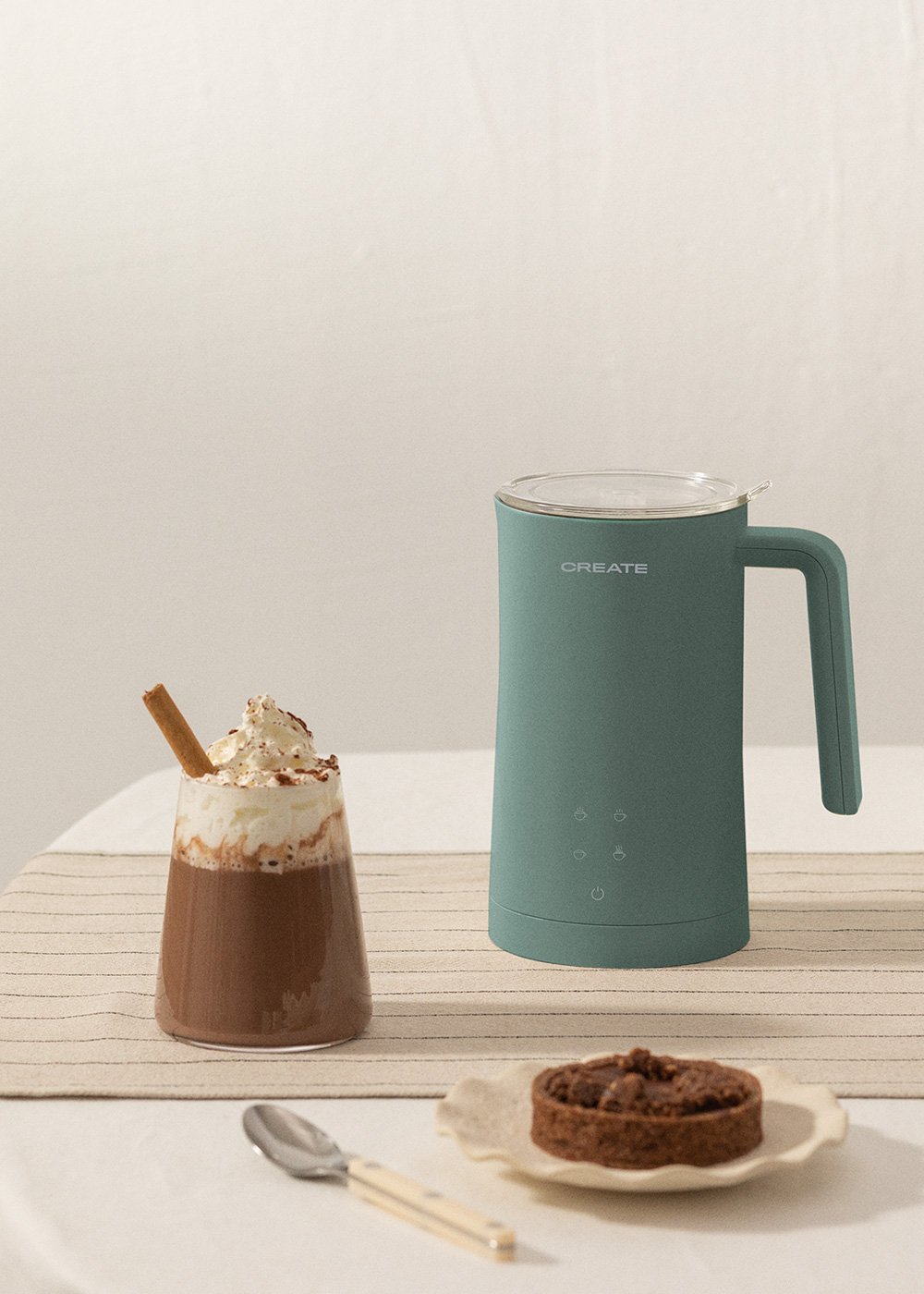 CREATE - MILK FROTHER STUDIO - Montalatte e scalda latte e cioccolata