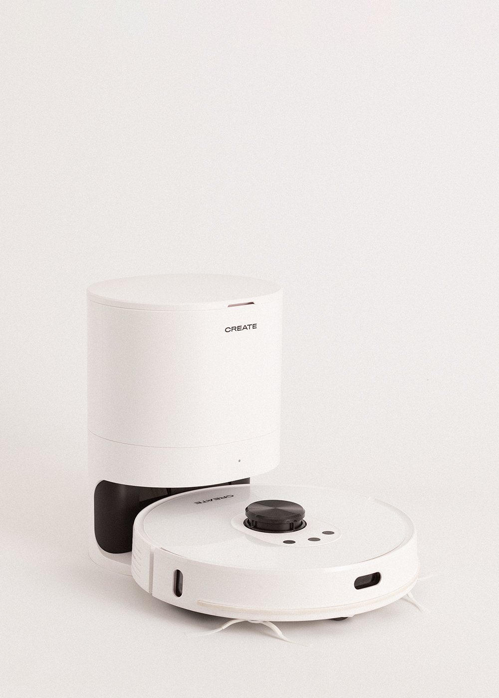 CREATE - NETBOT LS27 - Robot aspirapolvere lavapavimenti laser con base per autosvuotamento 2700Pa