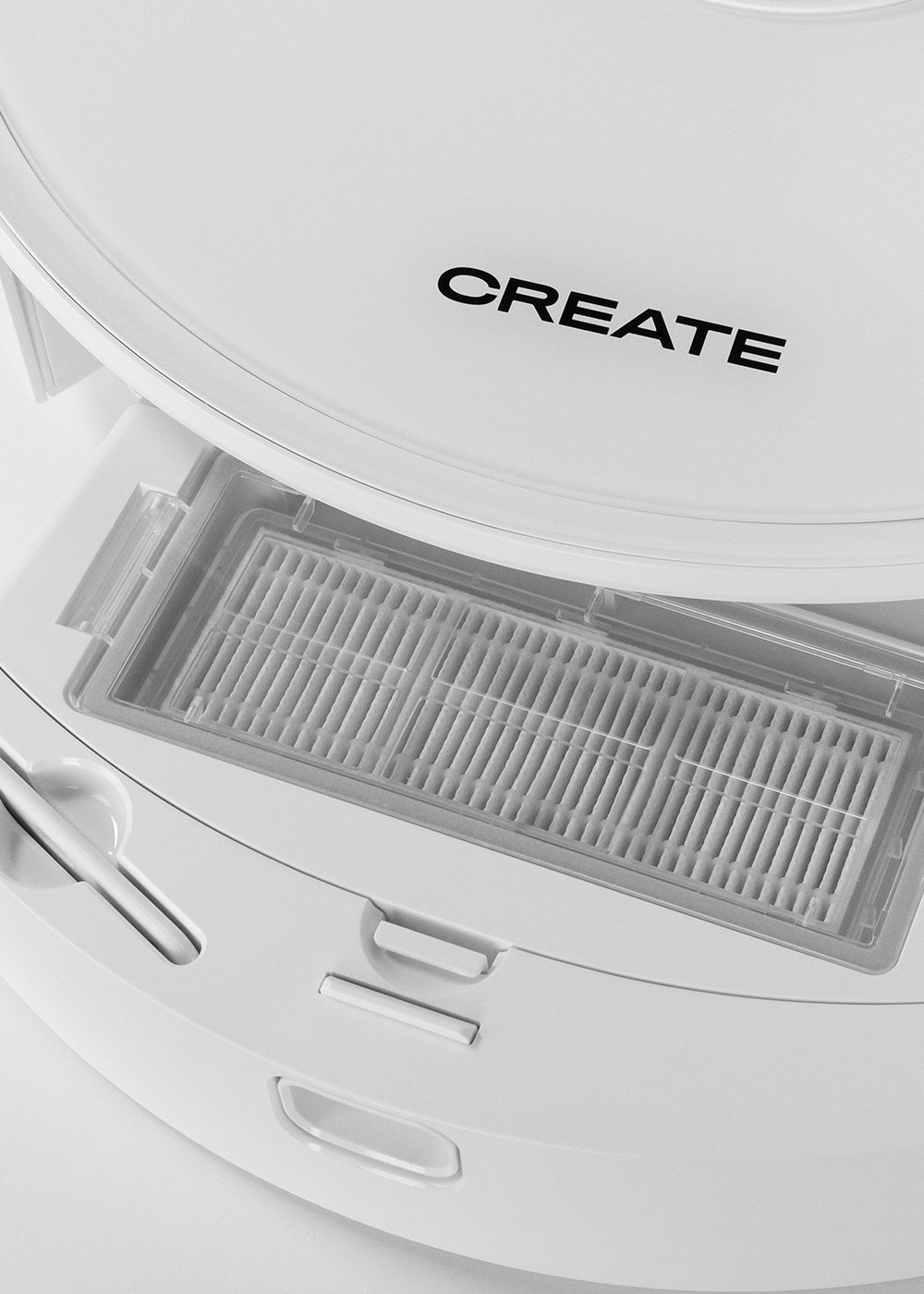 CREATE - NETBOT LS27 - Robot aspirapolvere lavapavimenti laser con base per autosvuotamento 2700Pa
