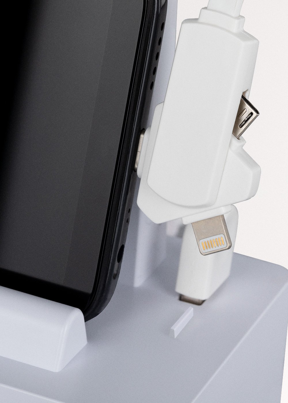 CREATE - PHONE UVC STERILIZER - Sterilizzatore UVC a raggi ultravioletti portatile e caricatore per smartphone