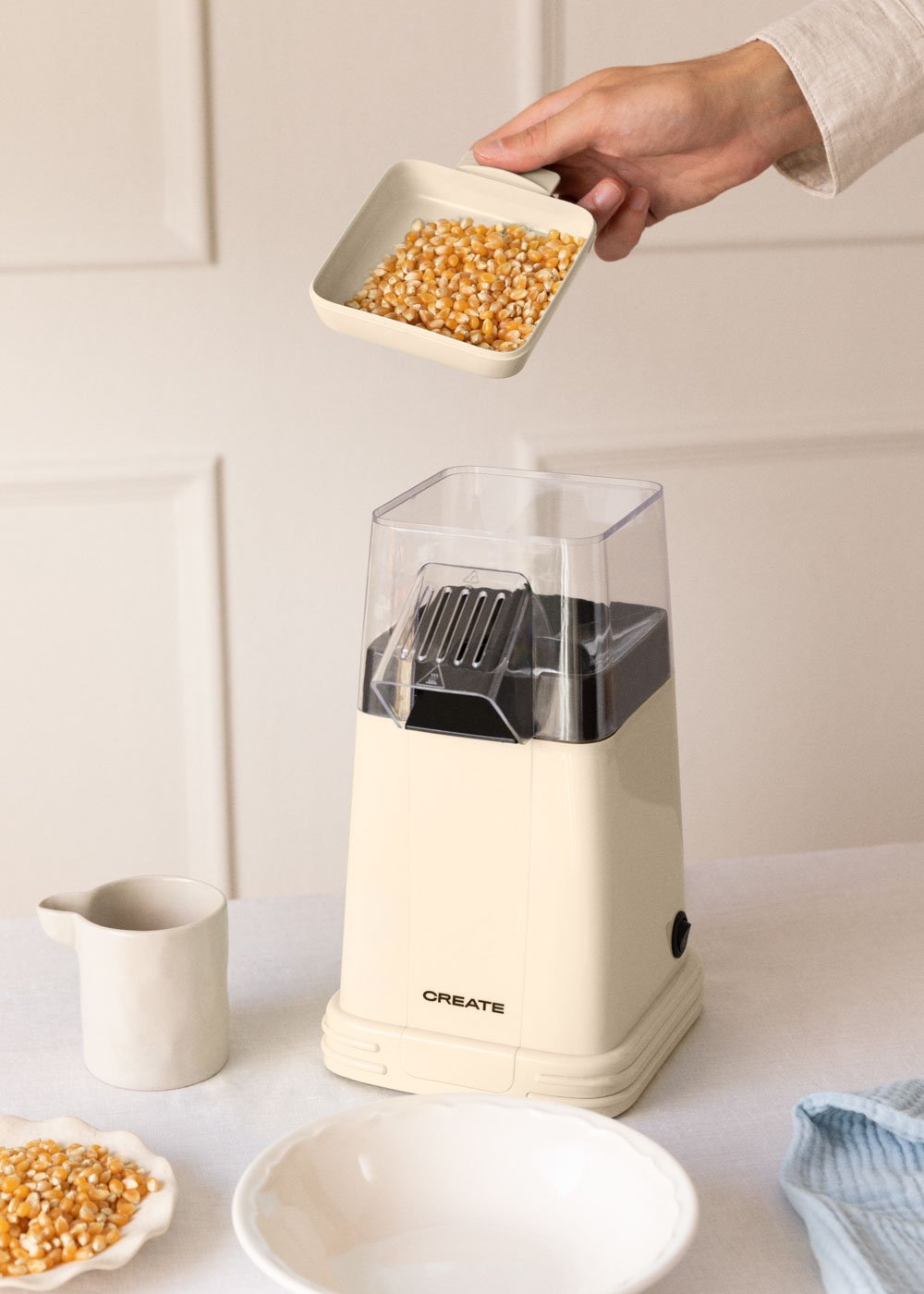 CREATE - POPCORN MAKER RETRO - Macchina elettrica per popcorn