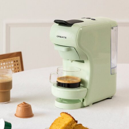 CREATE - POTTS - Macchina per caffè multicapsula e caffè macinato