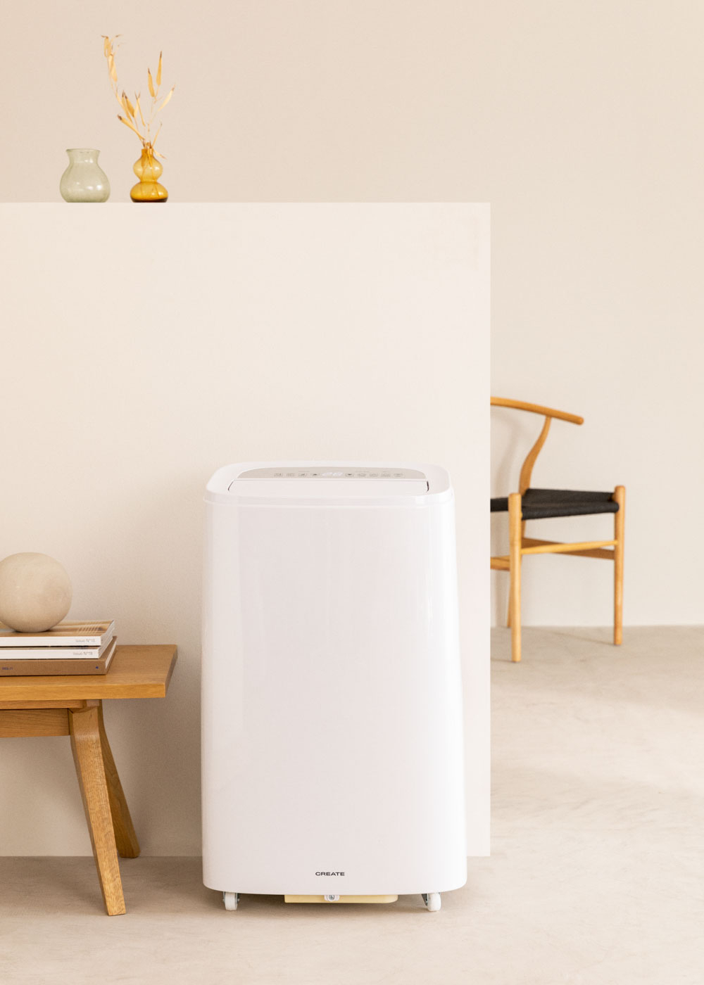CREATE - SILKAIR CONNECT ELITE PRO - Condizionatore portatile 4 in 1 WiFi 14000 BTU con pompa di calore