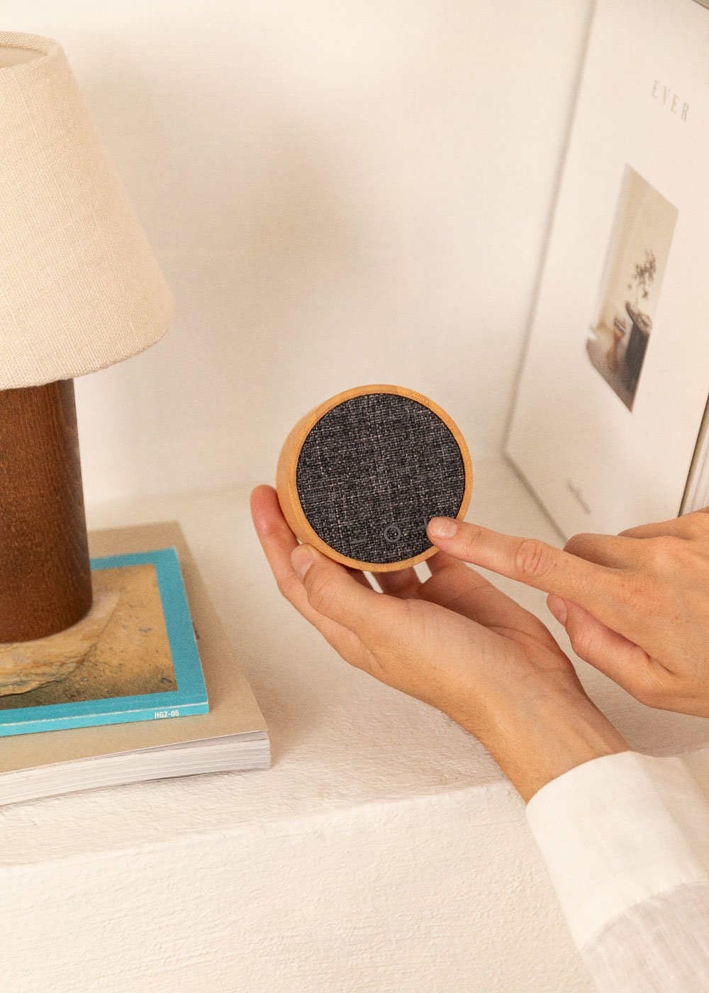 CREATE - SPEAKER MINI BAMBOO - Altoparlante Speaker Bluetooth in bambù