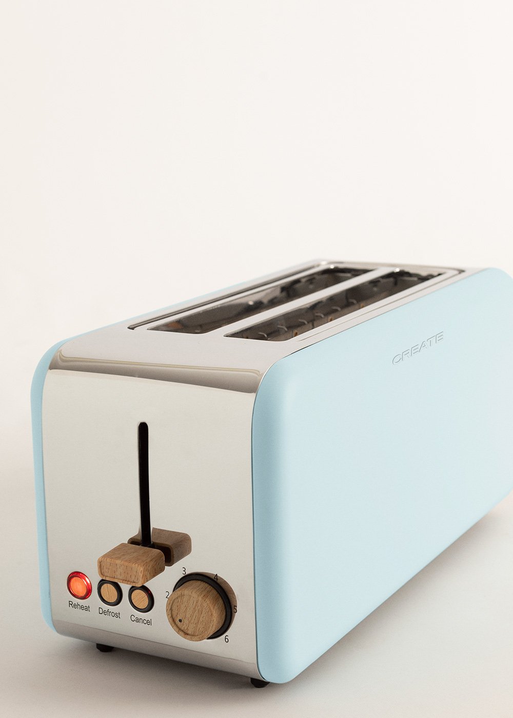 CREATE - TOAST RETRO - Tostapane per fette larghe