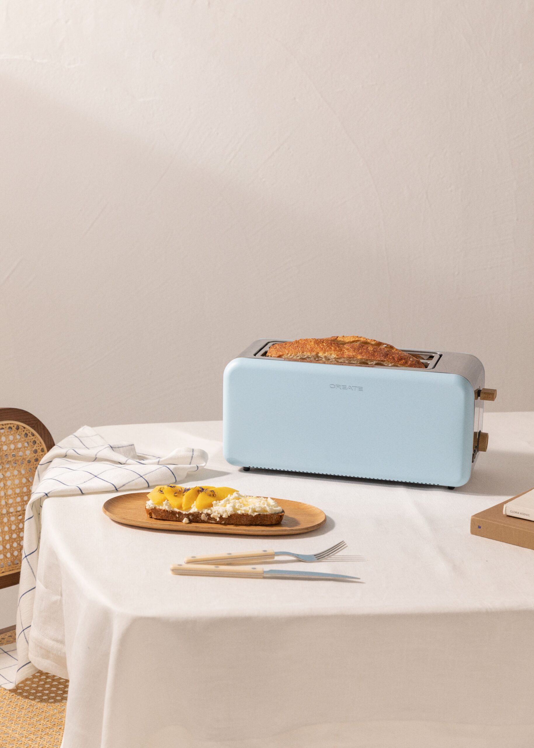 CREATE - TOAST RETRO - Tostapane per fette larghe