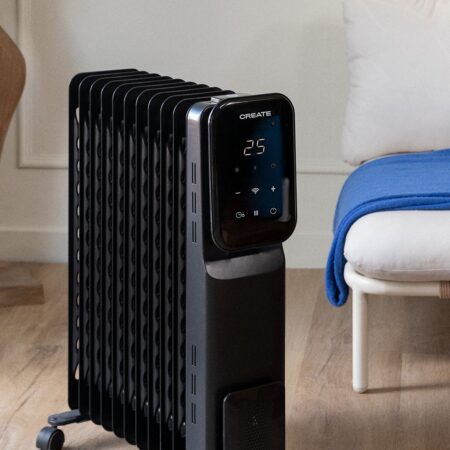 CREATE - WARM CONNECT 2500W - Radiatore a olio elettrico con wi-fi