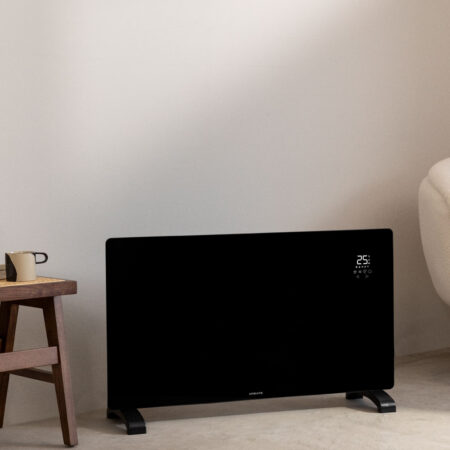 CREATE - WARM CRYSTAL 2500W - Termoconvettore elettrico in vetro con WiFi