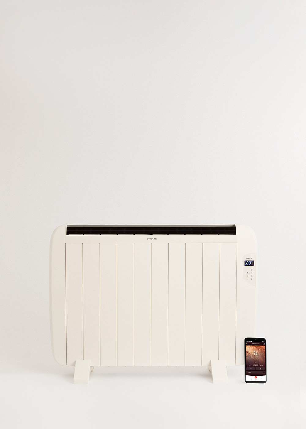 CREATE - WARM SLIM 1500W - Emettitore termico con wi-fi