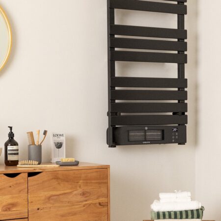 CREATE - WARM TOWEL PRO - Scaldasalviette elettrico con WiFi e radiatore 1500W