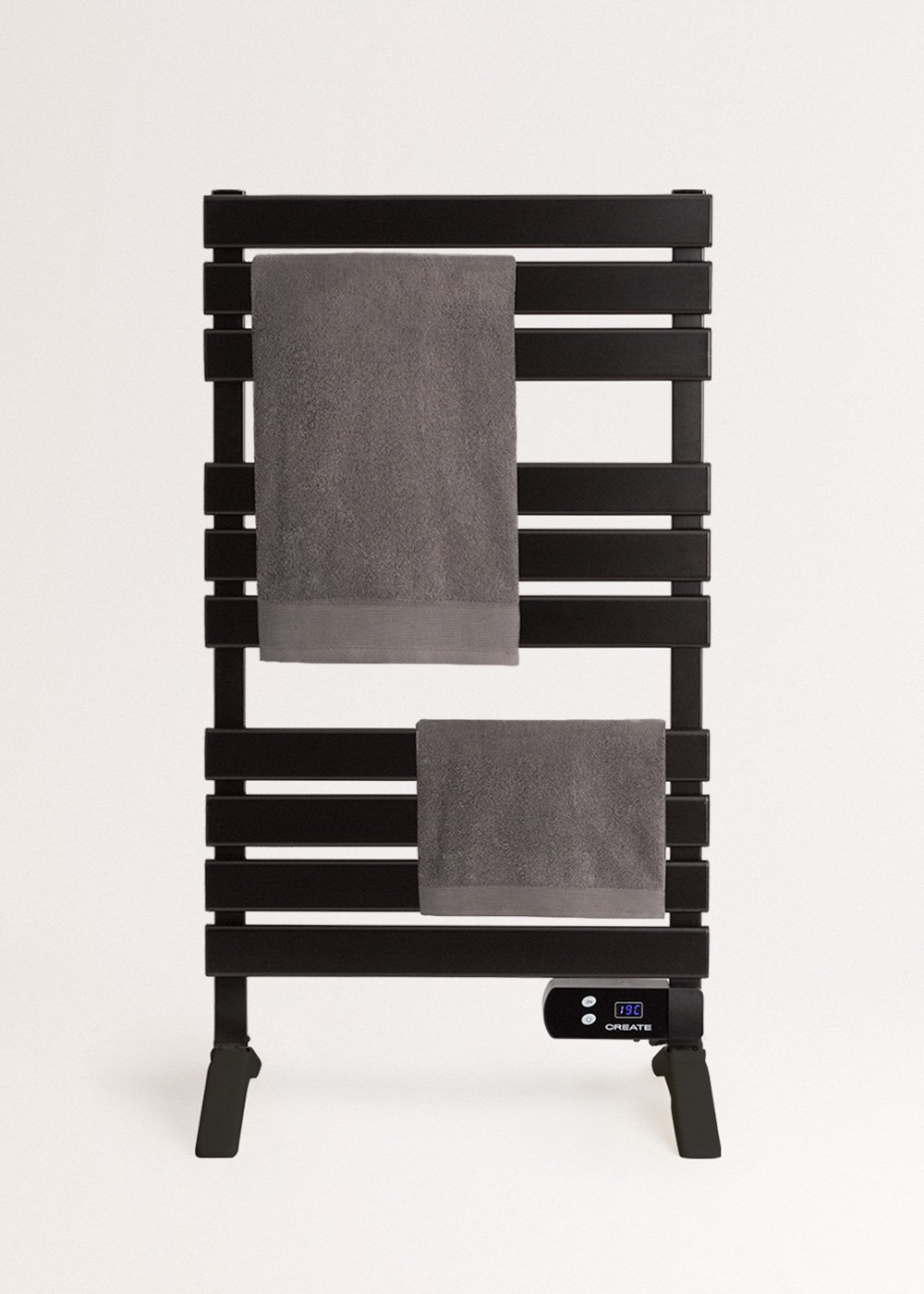 CREATE - WARM TOWEL - Scaldasalviette elettrico da terra o da parete 500W