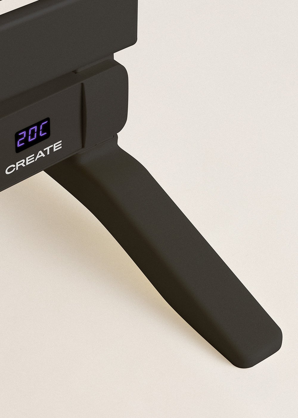 CREATE - WARM TOWEL - Scaldasalviette elettrico da terra o da parete 500W
