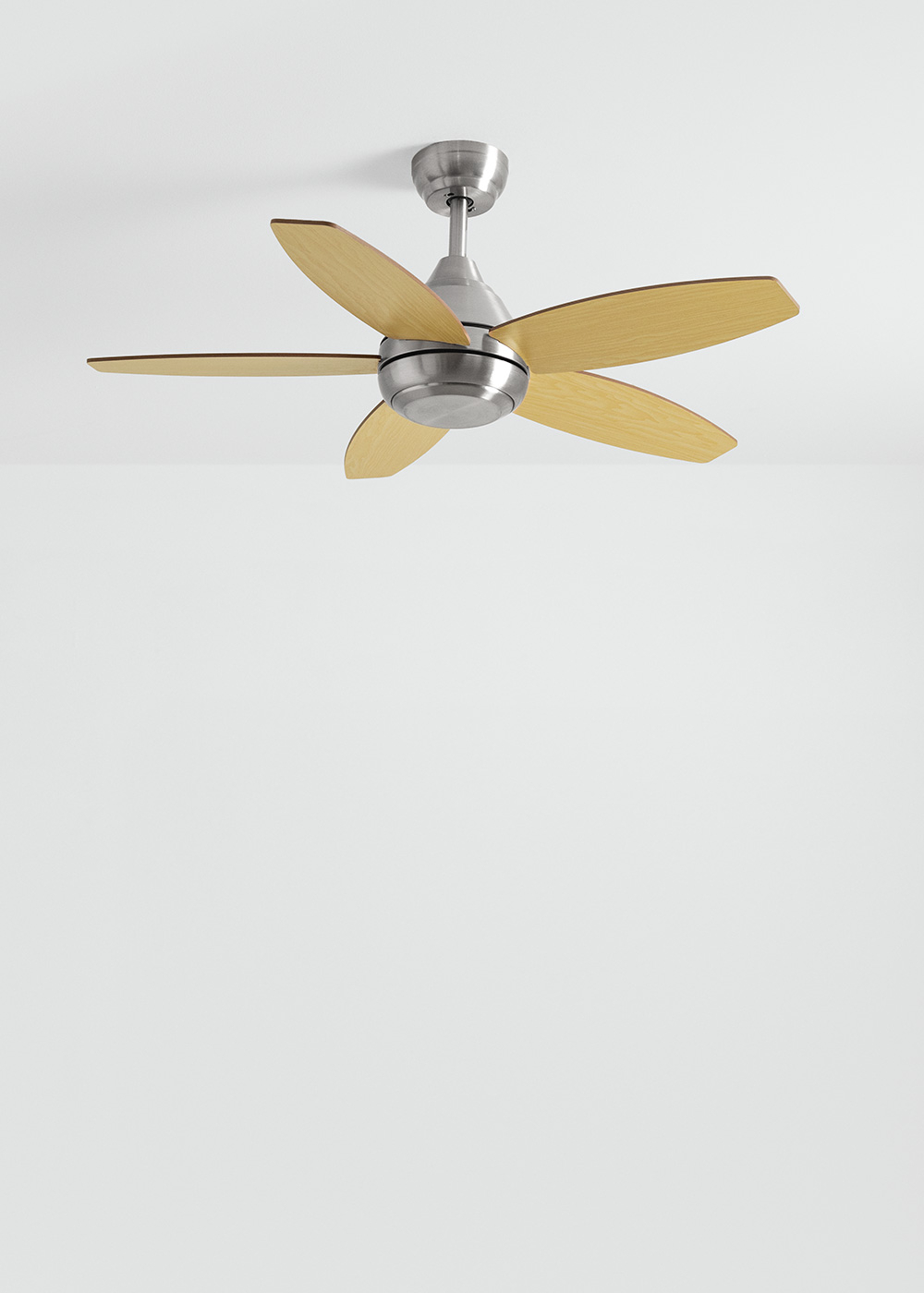 CREATE - WIND FLOWOOD - Ventilatore da soffitto 60W silenzioso Ø107 cm