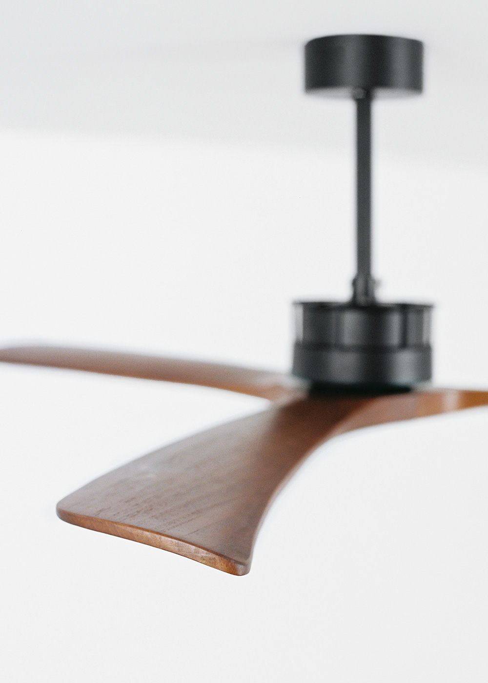 CREATE - WIND LARGE - Ventilatore da soffitto 40W silenzioso XL Ø152 cm 100% legno
