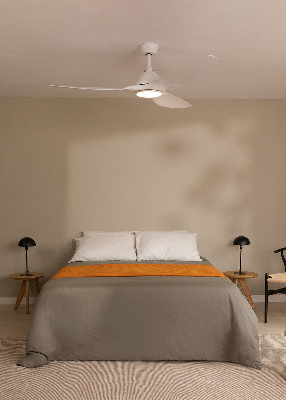 CREATE - WIND SAIL - Ventilatore da soffitto 90W silenzioso XL Ø163 cm