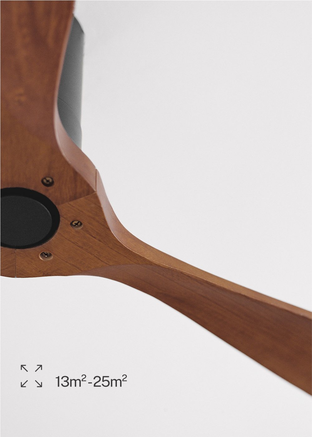 CREATE - WIND TUBE - Ventilatore da soffitto 40W silenzioso Ø132 cm