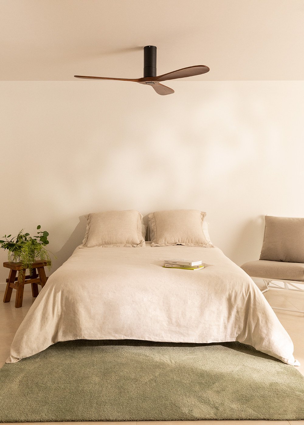 CREATE - WIND TUBE - Ventilatore da soffitto 40W silenzioso Ø132 cm