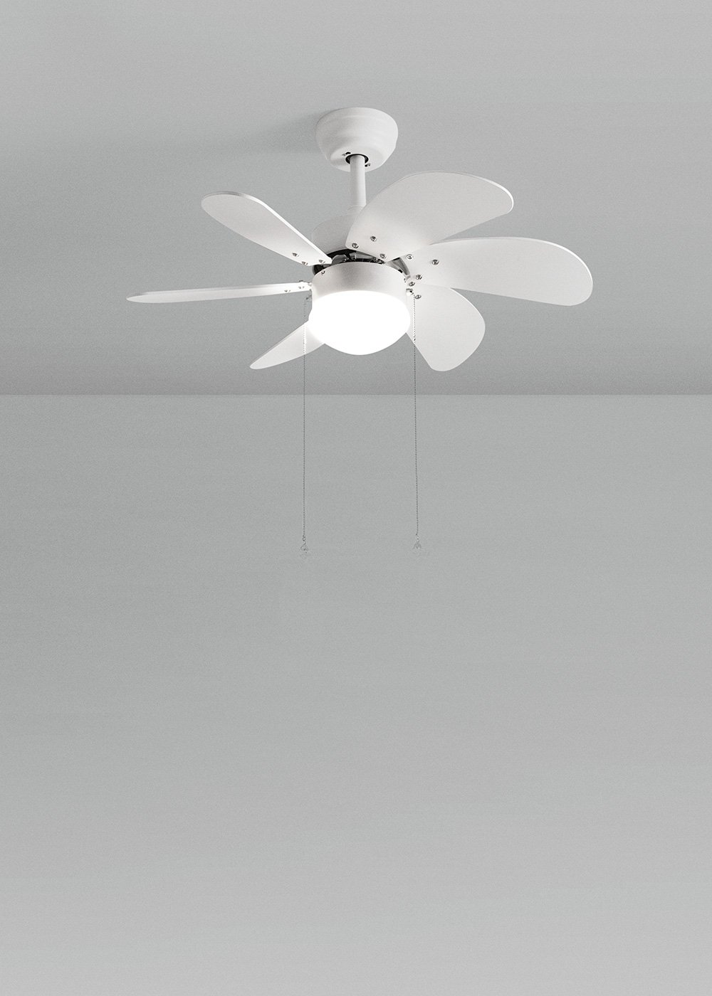 CREATE - WINDLIGHT EASY - Ventilatore da soffitto 53W Silenzioso Ø86 cm