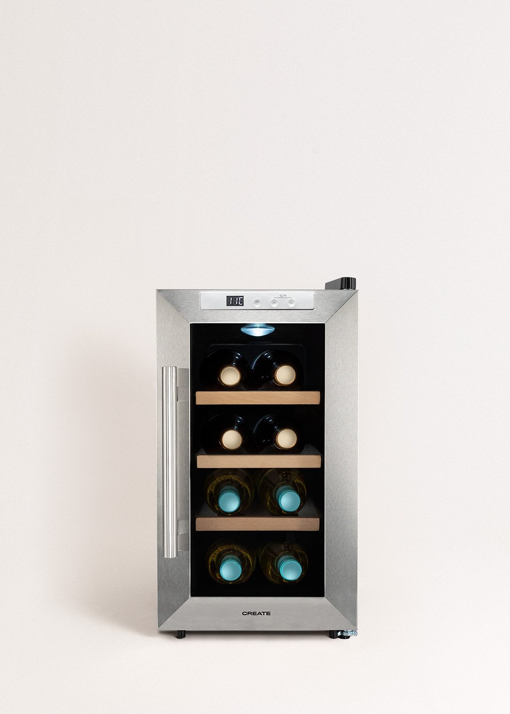 CREATE - WINECOOLER WOOD S - Cantinetta per vini 8 bottiglie