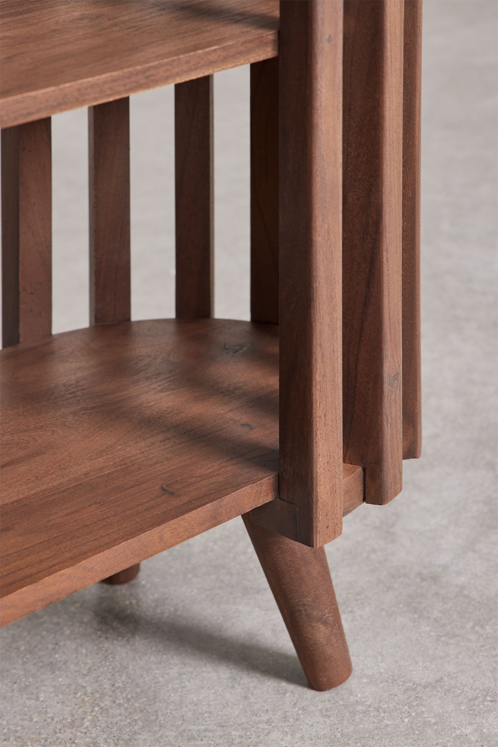 Credenza 120x35 cm in legno di acacia Dragor