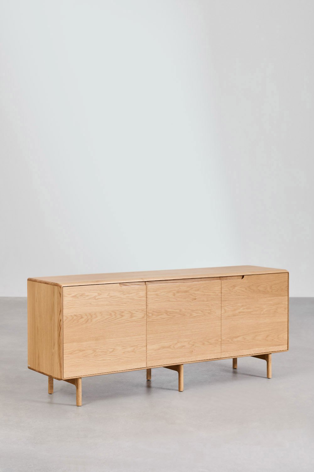 Credenza in legno di rovere Treveris