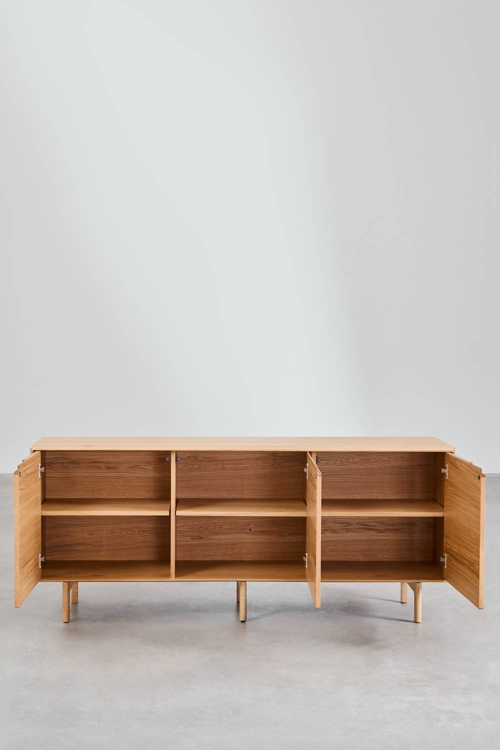 Credenza in legno di rovere Treveris