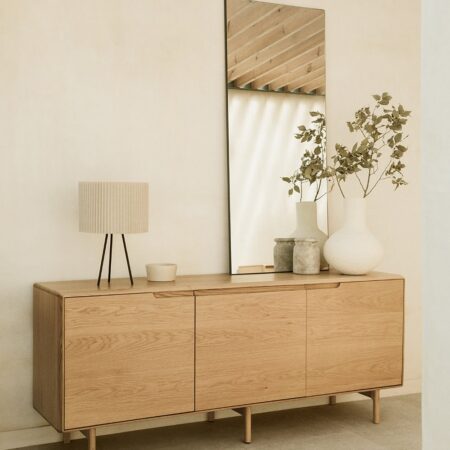 Credenza in legno di rovere Treveris