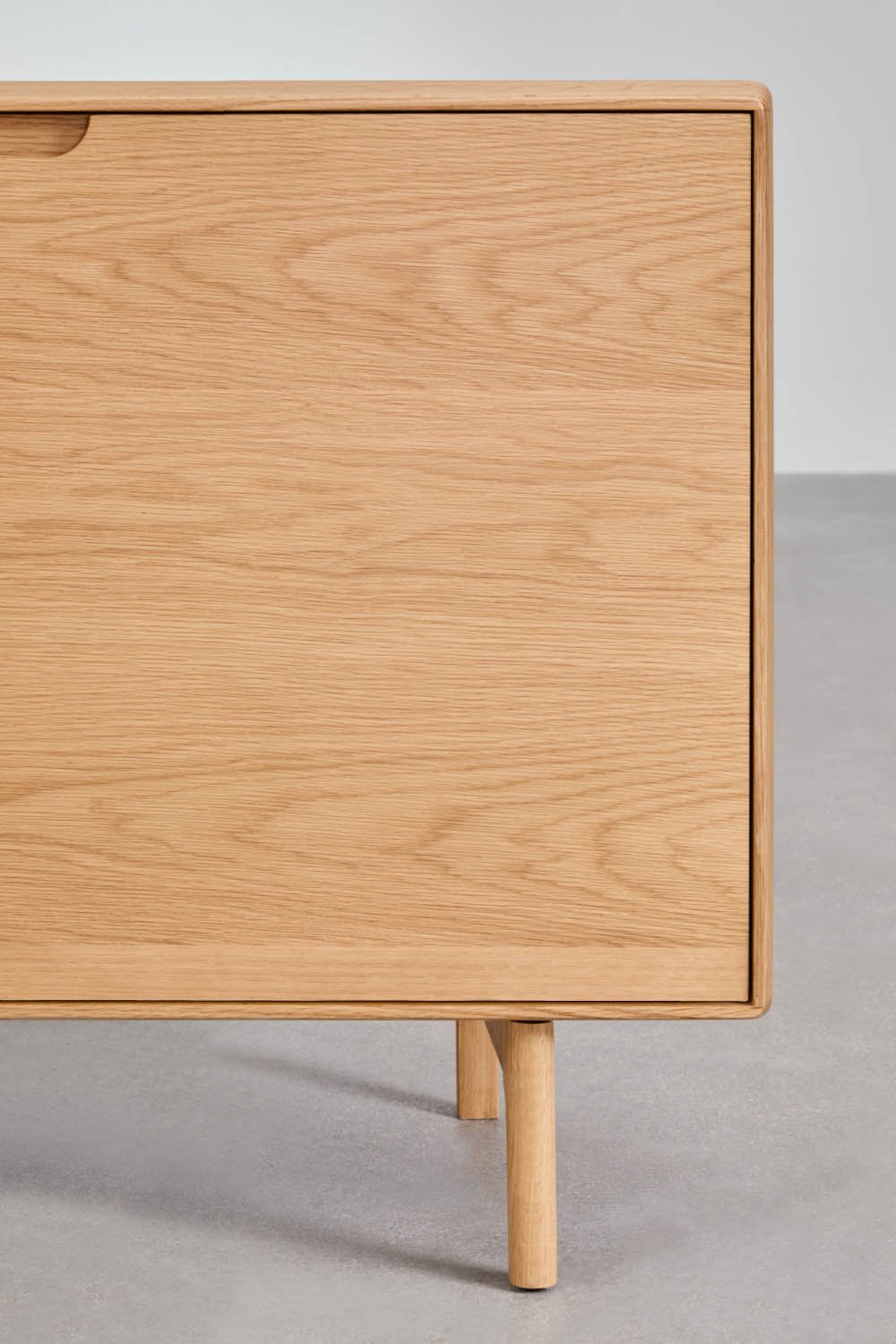 Credenza in legno di rovere Treveris
